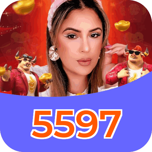 Interface do aplicativo 5597 mostrando jogos disponíveis no iOS e Android